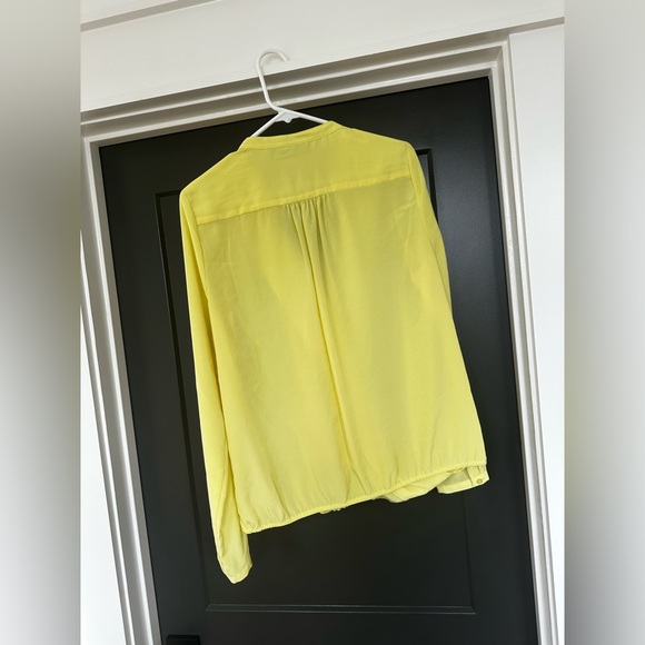 Light Yellow DKNY Blouse - Picture 4 of 6